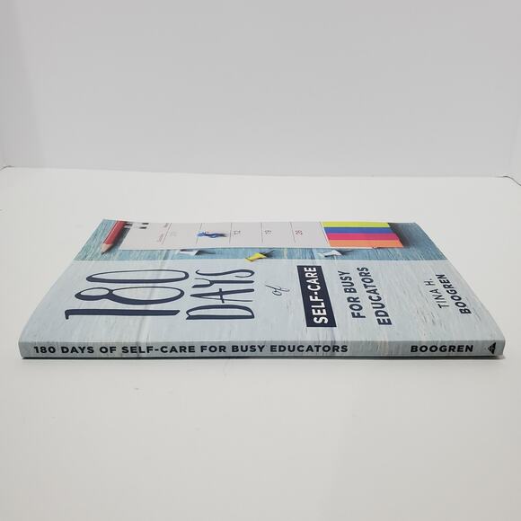 180 Days of Self-Care for Busy - Paperback, by Tina H. Boogren - Excellent - Picture 11 of 11